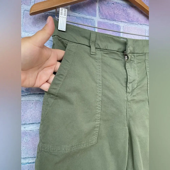 FRANK & EILEEN
BLACKSTONE UTILITY PANT IN ARMY GREEN 2 - Picture 6 of 14